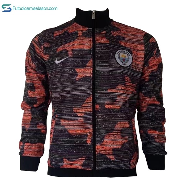 Chaqueta Manchester City 2017/18 Naranja